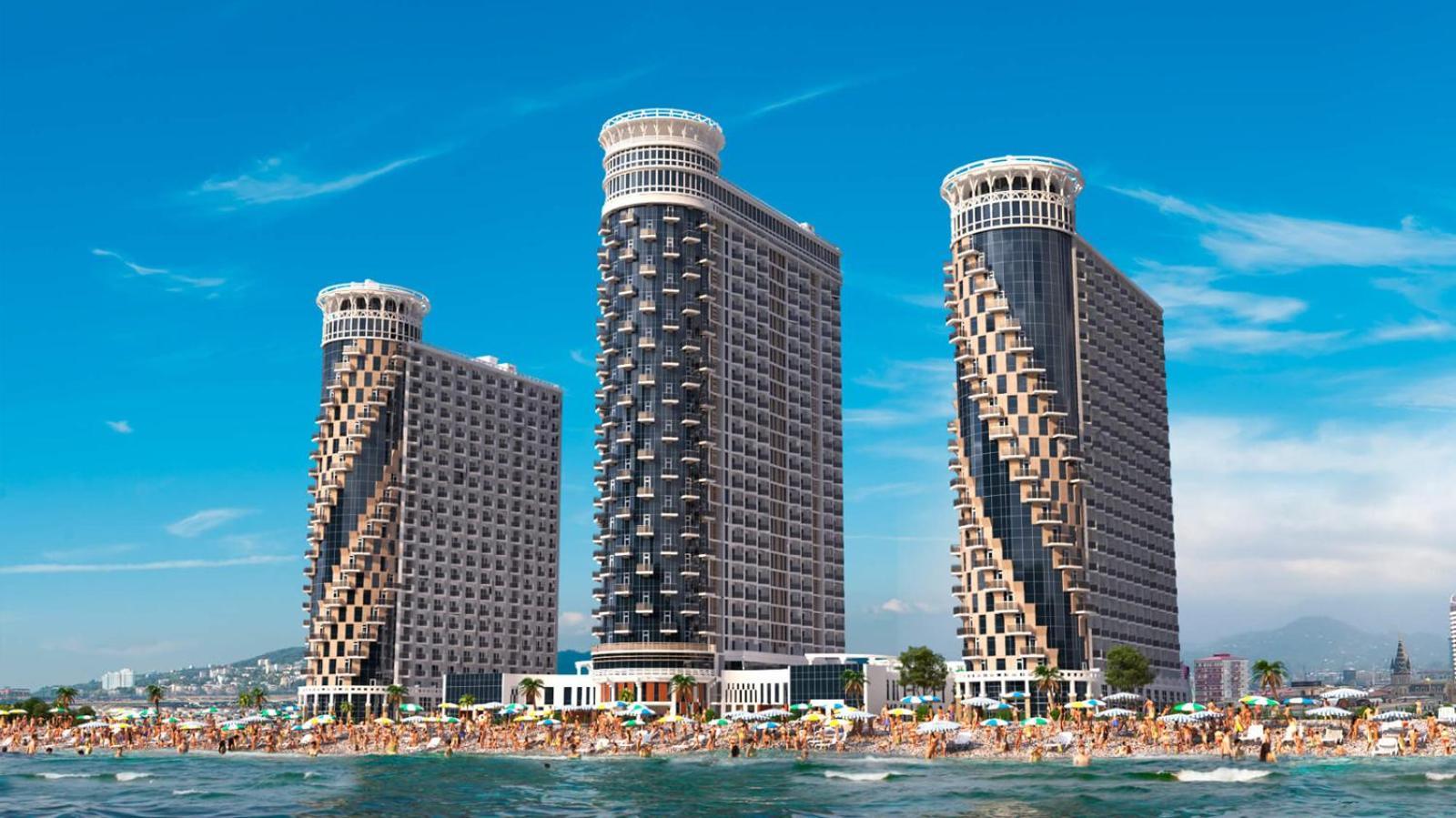 Seaview Panoramic Apartments Orbi Sea Towers Batumi Bagian luar foto